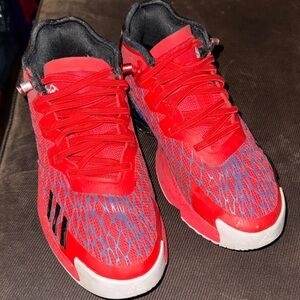 adidas Kids Red and Blue Sneakers